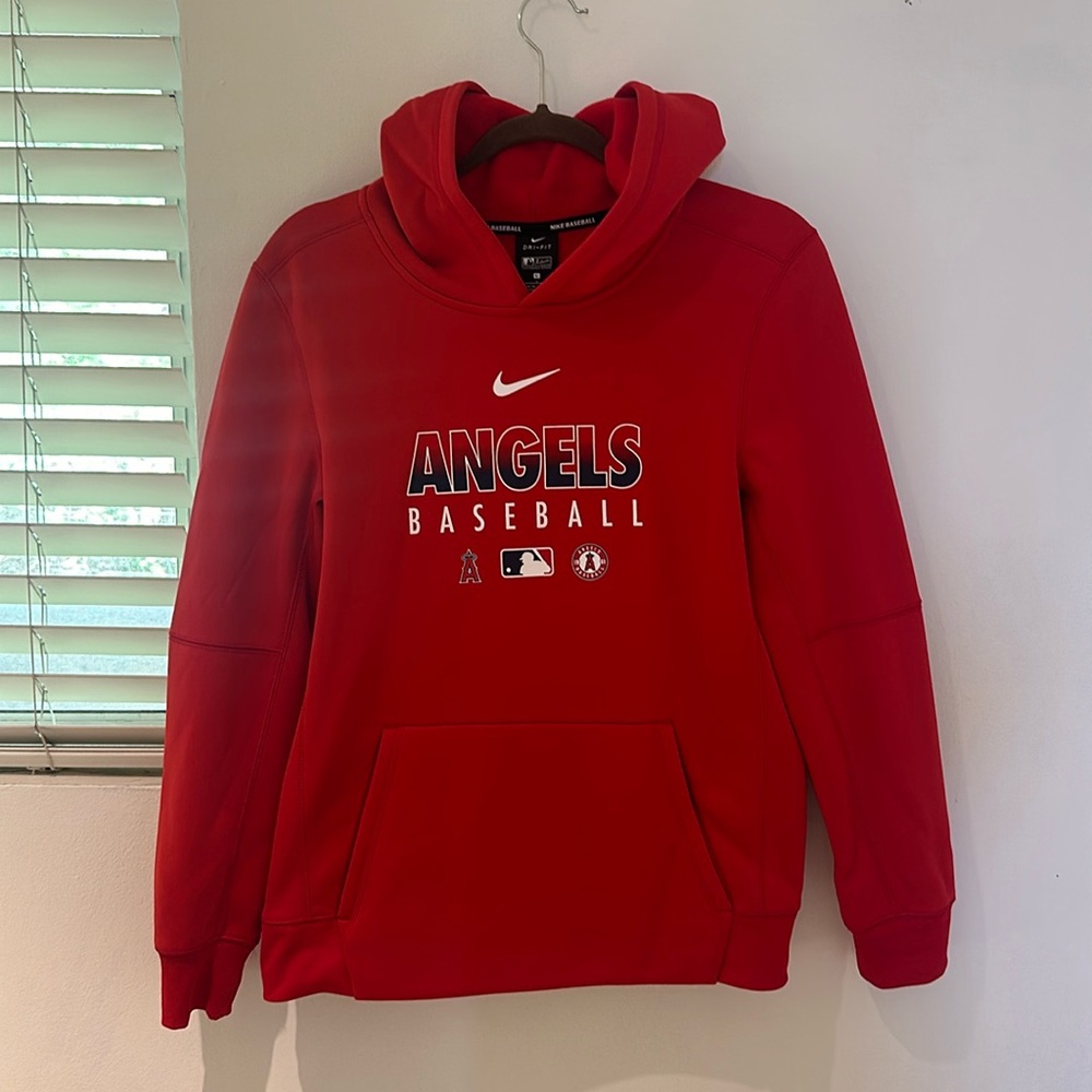 Nike MLB Angels Red Sweatshirt Large(160-170cm)